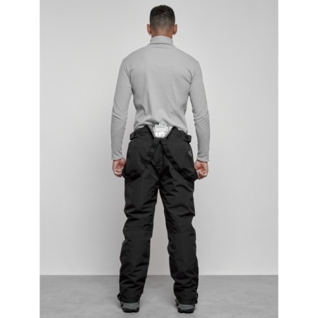 Semi -combinezone ski insulated male winter, size 50, black color-7