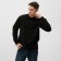 Male sweatshirt, black color, size 56 (3xl)