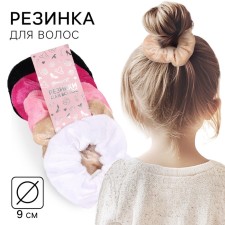 Hair gum 9 cm, princesses color mix