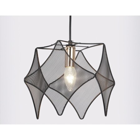 Lighting Lamp in the style of Ambrella Light, TraDitional, TR8421, E14, black color, gold
