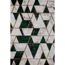 Rectangular carpet Karmen Hali Omega, size 300x400 cm, color Green/Green