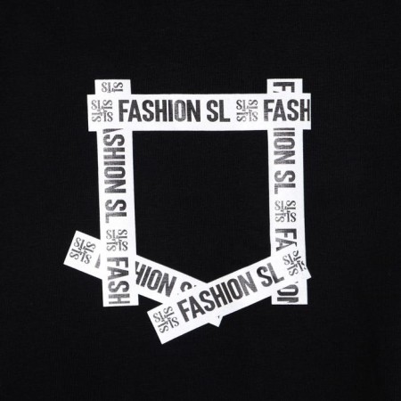 T -shirt SL Fashion, 46, black-6