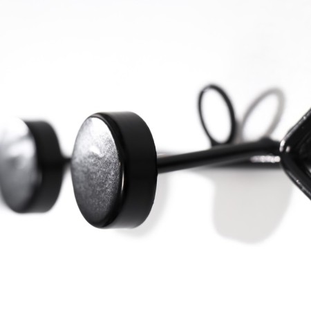 Decorative metal hooks "arrow" black 5.5x40 cm-2