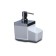 Toskana kitchen dispenser, with a lip section, white color