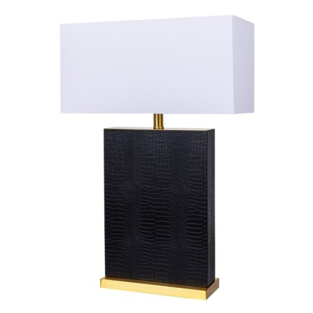 Decorative table lamp Arte Lamp Zulu A5058LT-1PB, E27, 60 W, 38x20x69 cm, black, copper-1