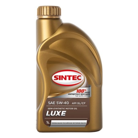 Sintec Luxe 5W-40 motor oil, n/synthetic, 1 liter