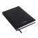 Leduced Diary A5, 160 sheets, Attomex. Orion, solid boumvinyl cover with foam, liesse, block 70 g/m2, black