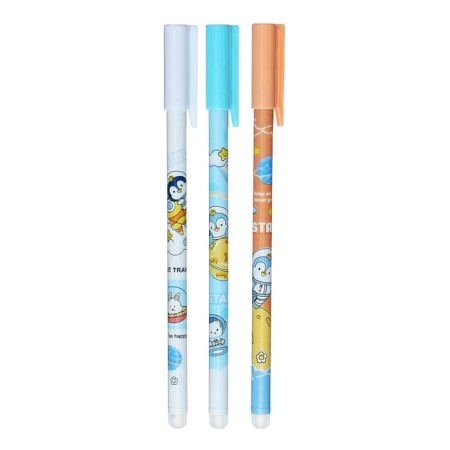 Gel handle Erased ink, blue rod, 0.5 mm, Penguin case mix-1