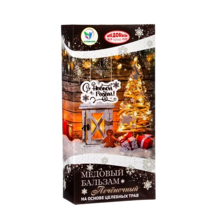 New Year's honey balm Altai "Penienchny", 250 ml-1