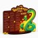 Calendar 2025 Table "New Year: rich year", 10 x 8.3 cm, New Year's series