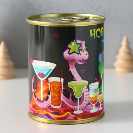 Сувенир банка "Новогодние тосты"-1