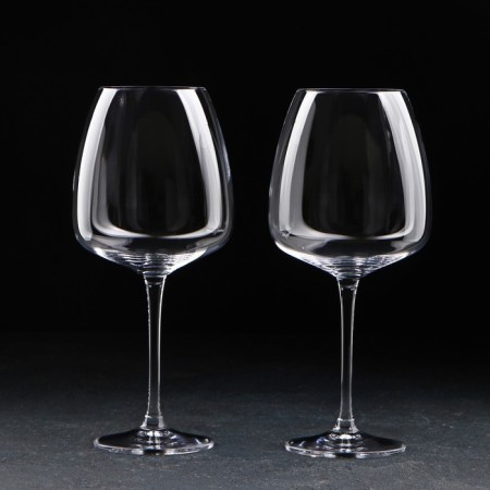 A set of glasses for red wine Anser, 770 ml, 2 pcs