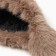 Women's cap, Minaku, brown color, rr 56-58