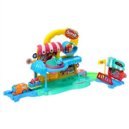 Supermarket railway, works on batteries-1