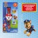 Clock-design "Puppy Patrol: Marshal", light effects