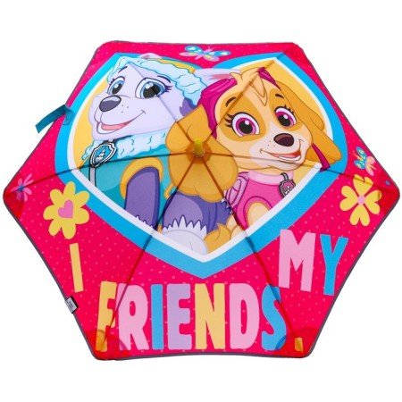 Children's umbrella. "Sky and Everest", puppy patrol, 6 spokes d = 90 cm-3