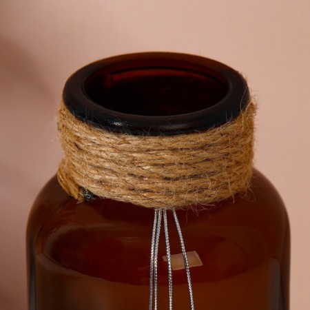 Vase for flowers, brown, 500 ml.-2
