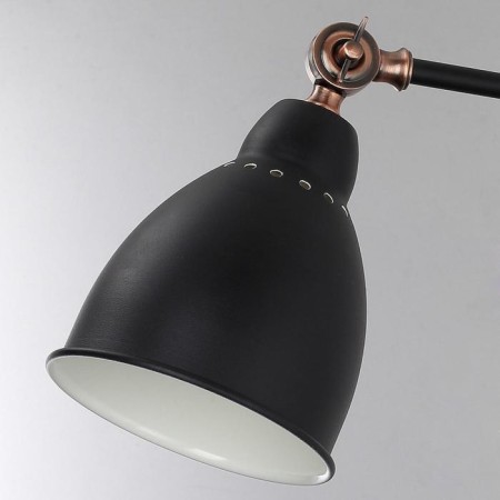 Bra Braccio, 1x60W E27, black color-2