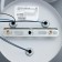 Askfeya chandelier 3he27 40W white-gold 48x48x24 cm Bayerlux