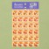 Paper stickers of the evaluation "Fox", 10.5 × 18 cm