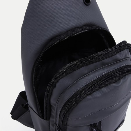 School bag, Fulldorn, Textile, Gray Color-4