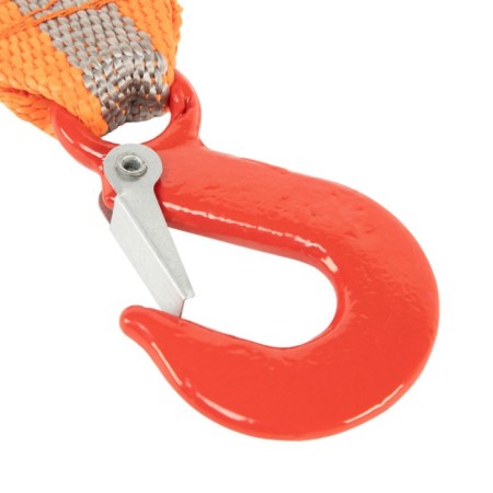 Towing cable stels, 5 tons, 2 hooks-4