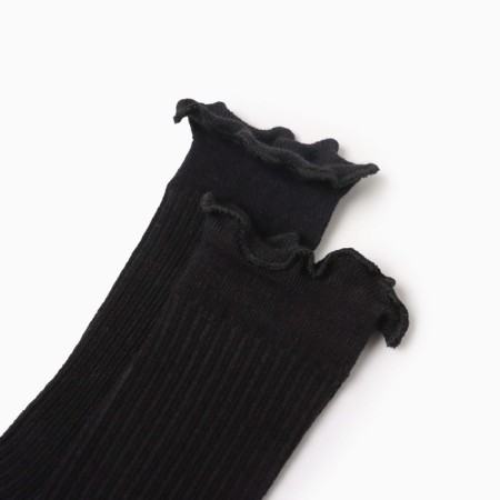 Гольфы детские 2 пары Крошка Я BASIC LINE, 12-14 см, розовый/черный-1