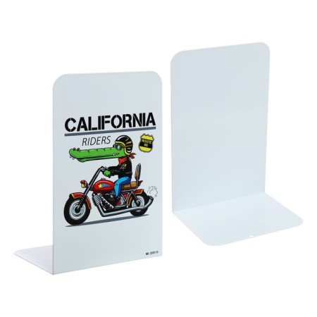 Book stands "Crocodile on a motorcycle", 2 pieces