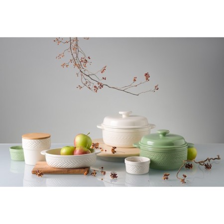 Fry-resistant pan Liberty Jones Country Mill, 1.9 l, the color is light green-6