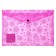 The A4 button, 180 microns, Erichkrause "Neon Dots", glossy, translucent, with a pattern, with a pattern