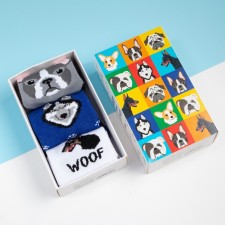 A set of children's socks KAFTAN “Gav-Gav”, 3 pairs, size 18-20