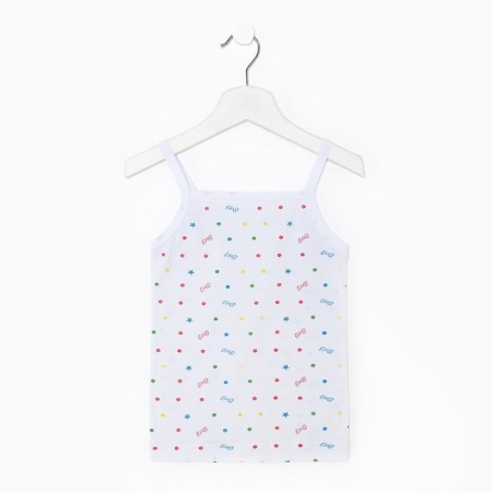 Майка на бретельках для девочки, цвет МИКС, рост 98-104 см-2