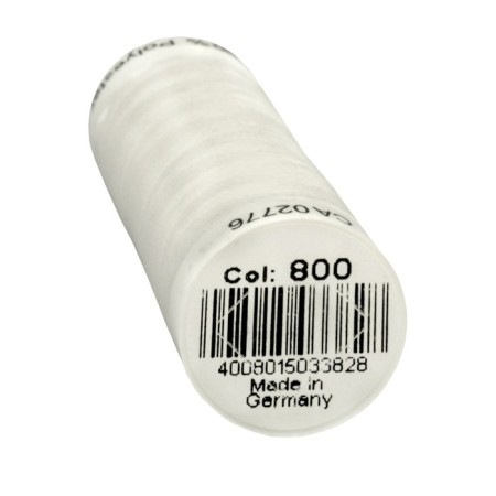 SEW-HALL thread for all materials, 200 m, 748277 (800 white)-1