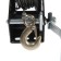 Winper manual drum traction tundra, 1400 kg, metal cable 10 meters