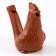 Ceramic “cockerel” whistle for painting 3.5 × 6.5 × 6.2 cm