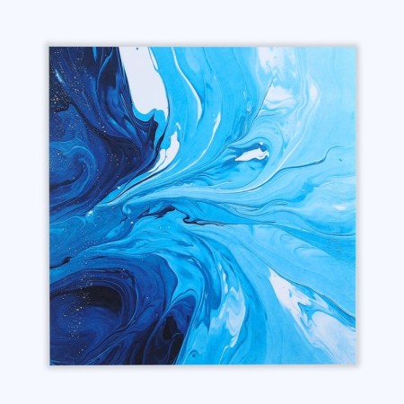 Scrapbooking paper "Blue paint", 30.5 x 32 cm, 180 g/m²-3