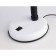A table lamp with an E27 interchangeable lamp with Ambrella Light, Desk, D7701, E27, white color