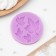 Mold Dolyana "Maple leaf", silicone, 6.5 × 0.8 cm, color mix