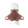 Outdoor angle (external) with fasteners for skirting board 85mm "decoration", 001 white