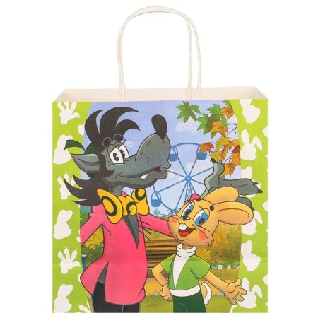 Gift package, 22x22x1 cm, craft, packaging, well, wait a minute-2