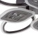 Causteen with PDU 1162/8CF LED 160W 3000-6000k Dimmer Coffee 70x70x10 cm Bayerlux