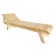 The lounger is non -commissioned with the adjustable headrest 180x55x44.5cm, the linden "Dobroparov"