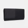 Women's wallet on magnets, black color