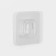 Hooks holders Double self -adhesive shares, set 2 pcs, 5.7 × 5.7 × 1 cm, transparent