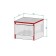 Clot Madera Tumba, 400x420x328, White