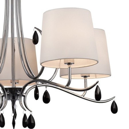 Suspended chandelier Mantra Andrea, E14, 5x20W, 510 mm, color chromium-1