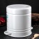 Poznitsa-mantoring, 12 l, 4 inserts, plastic handle, white color, spell mix