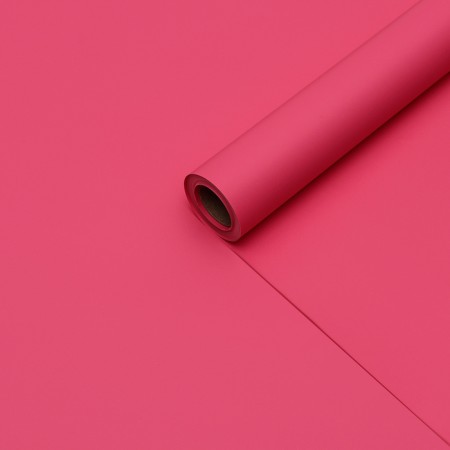 Flower film tinted, matte, carmine with pink, 0.5 x 10 m, 65 μm-1
