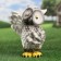 Garden figure "Friendly Owl" Polar, 30cm