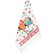 Kitchen towel Diva Afrodita Sova Pink, 360 gr, size 40x60 cm